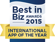 Best in Biz Awards 2015 International App of the Year