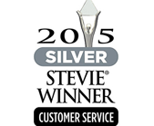 2015 Silver Stevie Winner Customer Service