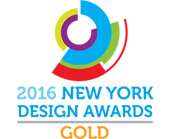 2016 New York Design Awards Gold
