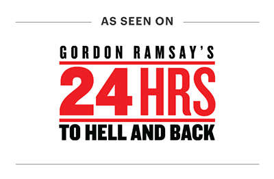 Gordon Ramsay's 24 Hours To Hell And Back Badge